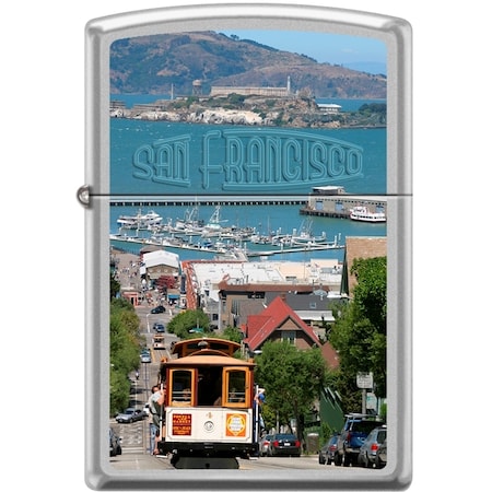 Zippo 2024 Zippo Custom 205 Sf Fish Wharf Cable Car ZIP-207CI007609